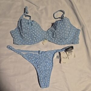 rene rofe Blue and White intimate Set L